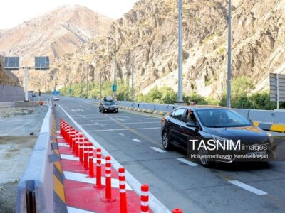 ببینید| آزادراه شمالی کرج با دستور رئیس جمهور به بهره‌برداری رسید