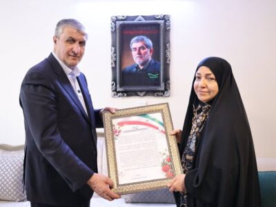 دیدار معاون رییس‌جمهور با خانواده شهید «فریدون عباسی»