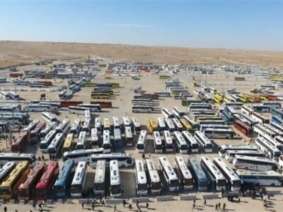 فراخوان 2300 اتوبوس برای جابه‌جایی 75 هزار زائر باقی‌مانده در عراق