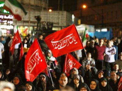 مردم استان تهران با حضور در میادین، تجاوزات آمریکا را محکوم می‌کنند
