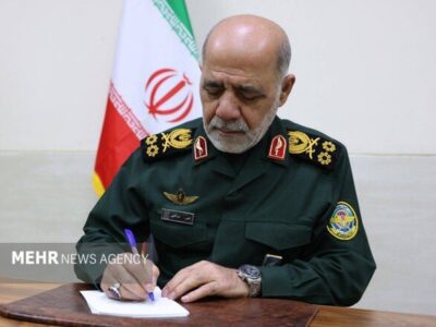 پیام تبریک فرمانده قرارگاه مرکزی خاتم‌الانبیا به محسن رضایی