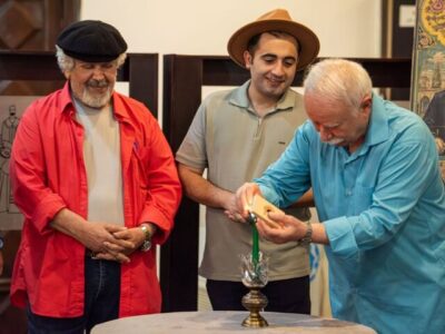 کارگردان و بازیگر «سبیل‌السلطنه» به آئین «سیاه‌بازی» سوگند داده شد!