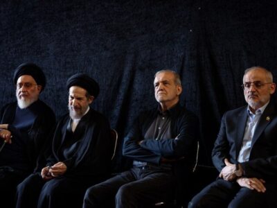 حضور پزشکیان در مراسم بزرگداشت آیت‌الله العظمی شبیری زنجانی