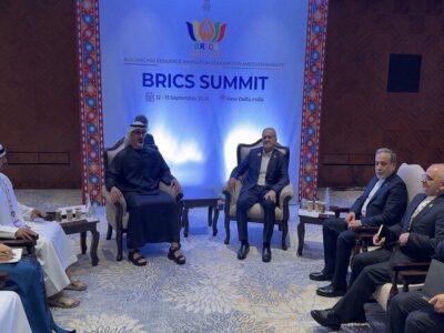 دیدار رئیس جمهور با ولیعهد امارات متحده عربی
