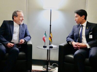 دیدار عراقچی با وزیران خارجه برونئی و قبرس در حاشیه سازمان ملل