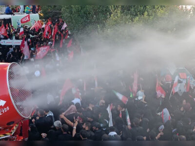 روایت آتشنشان مشهدی از عملیات میدانی در تشییع پیکر رهبر انقلاب