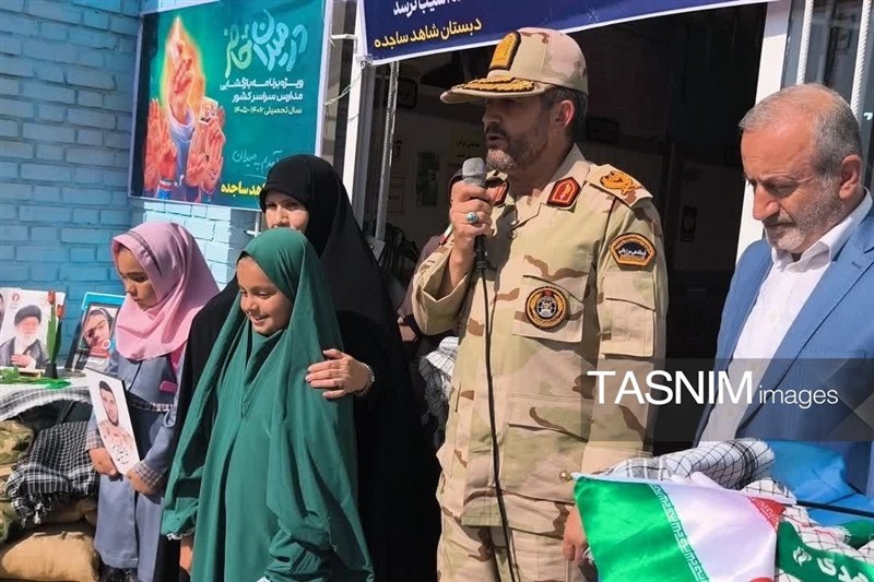 روایت یک آغاز متفاوت؛ وقتی زنگ مهر در کنار فرزندان شهدا به صدا درآمد اخبار سنندج , اخبار استان کردستان , مرزبانی جمهوری اسلامی ایران , خانواده شهدا ,