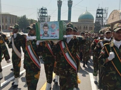 پیکر شهید «علی‌اکبر گندمی» پس از ۴۰ سال شناسایی و تشییع شد