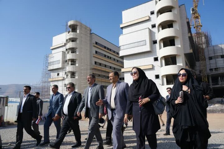 بیمارستان «نیایش» روی ریل تکمیل؛ ۶۱۵ تخت برای آینده درمان لرستان