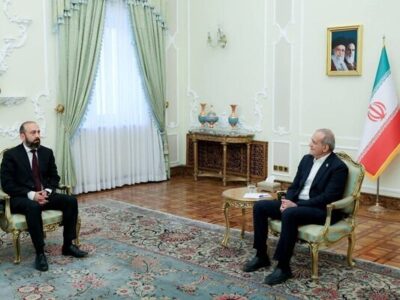 وزیر خارجه ارمنستان با رئیس جمهور کشورمان دیدار کرد