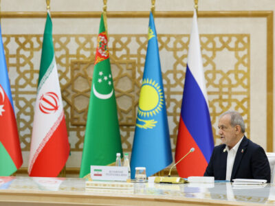 پزشکیان: پیشنهاد ایران تدوین برنامه مقابله با کاهش سطح آب خزر است