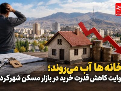 گزارش | خانه‌ها آب می‌روند؛ روایت کاهش قدرت خرید در بازار مسکن شهرکرد